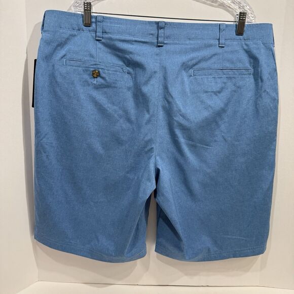 Ben Hogan Mens Blue Golf Performance Flat Front Active Flex Stretch Short Sz 42 - Picture 4 of 16